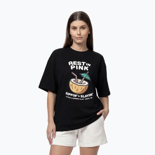 Футболка жіноча Pitbull Rest In Pink Oversize black