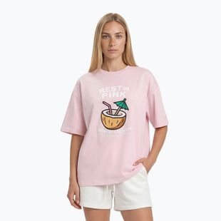 Футболка жіноча Pitbull Rest In Pink Oversize strawberry cream