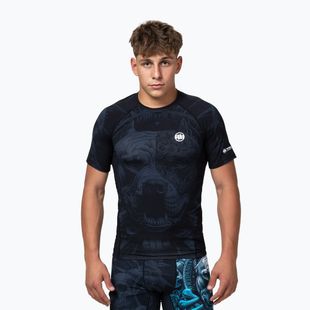 Рашгард чоловічий Pitbull World Rashguard black