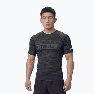 Рашгард чоловічий Pitbull Hex Camo Hilltop Rashguard olive