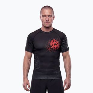 Рашгард чоловічий Pitbull Ray Rashguard fluo/red