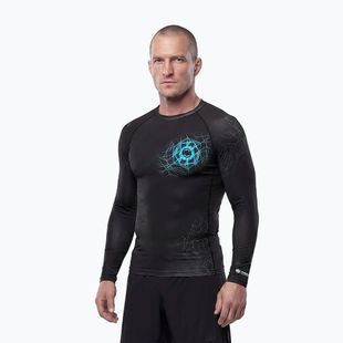 Чоловіча рашгард з довгим рукавом Pitbull Ray Rashguard sky blue