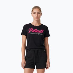 Футболка жіноча Pitbull Santa Muerte black/pink