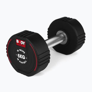 Гантеля гумова Body Sculpture TPU BW 133 6 kg black