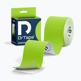 Тейп для кінезіотерапії DrTape Kinesiology Tape зелений