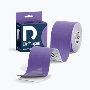 Тейп для кінезіотерапії DrTape Kinesiology Tape фіолетовий