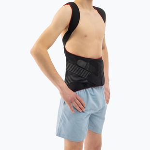 Пояс попереково-крижовий MSupport Red чорний