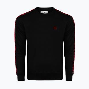 Кофта чоловіча Octagon Stripe black/red