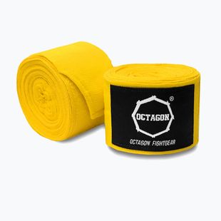 Бинти боксерські Octagon Fightgear Supreme Basic 300 см yellow