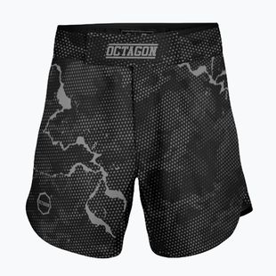 Шорти для тренувань чоловічі Octagon Marble Camo MMA camo grey