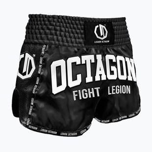 Шорти для тренувань Octagon Kickboxing/Muay Thai Legion Fight Legion Premium black/white