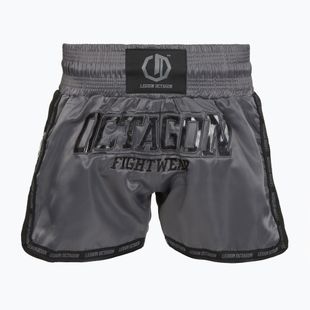 Шорти для тренувань Octagon Kickboxing/Muay Thai Legion Future Premium black/grey