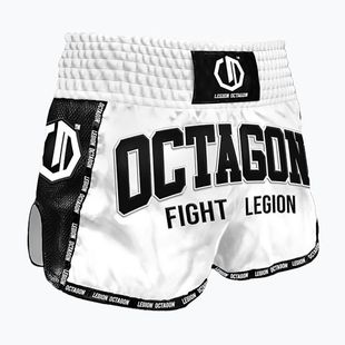 Шорти для тренувань Octagon Kickboxing/Muay Thai Legion Fight Legion Premium white
