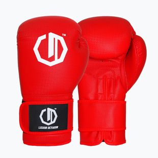 Рукавиці боксерські Octagon Legion Kevlar red