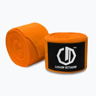 Бинти боксерські Octagon Legion Standard 400 cm orange