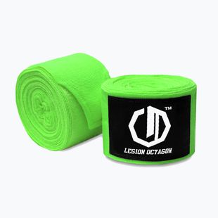 Бинти боксерські Octagon Legion Standard 400 cm light green