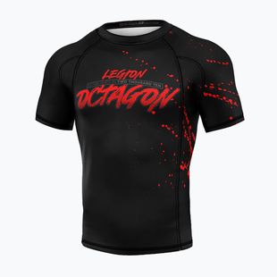 Рашгард чоловічий Octagon Premium No Mercy black/multicolor