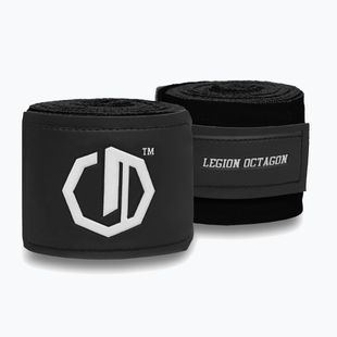 Бинти боксерські Octagon Legion Supreme 300 cm black/white