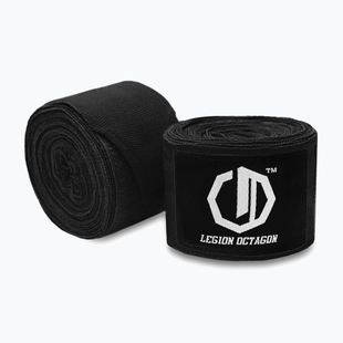 Бинти боксерські Octagon Legion Standard 500 cm black/white