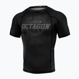 Рашгард чоловічий Octagon Legion Premium Grunge black/grey