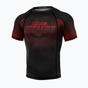 Рашгард чоловічий Octagon Legion Premium Conquest black/red
