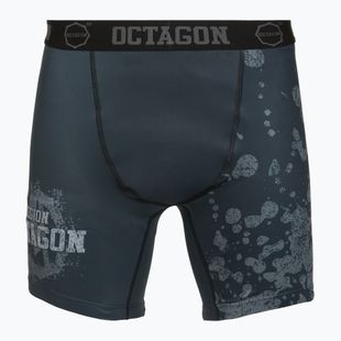 Шорти для тренувань чоловічі Octagon Legion Grunge black/grey