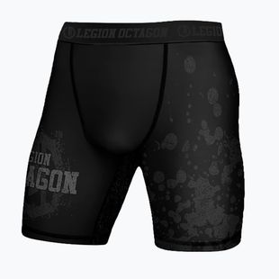 Шорти для тренувань чоловічі Octagon Legion Grunge black/grey