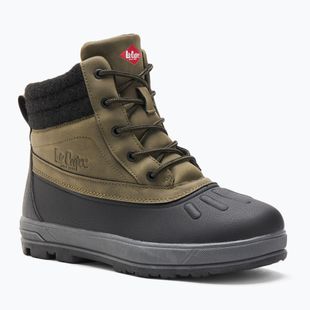 Черевики зимові Lee Cooper LCJ-24-01-2967L khaki/black