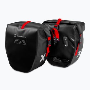 Сумки велосипедні Extrawheel Rider 2 x 15 л black