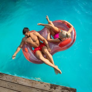 Плавальне колесо для 2 осіб AQUASTIC ASR-175R червоне