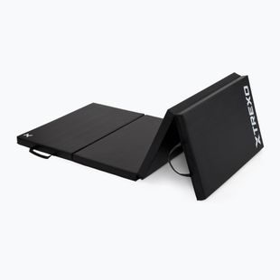 Матрац гімнастичний XTREXO складний великий чорний