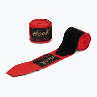 Бинти боксерські HOOK FIGHTING TX0-B4M0046 400 см червоний