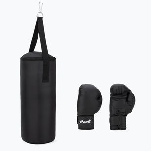 Набір боксерський дитячий HOOK FIGHTING Pierwszy Trening чорний