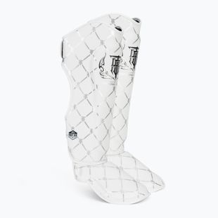 Захист на гомілки та стопи Top King Chain white/silver