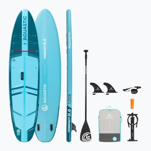 Дошка SUP AQUASTIC Compact 11'0" блакитний