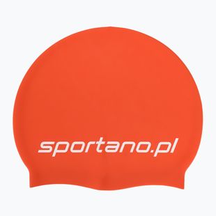 Шапочка для плавання SPORTANO silicone orange