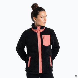 Кофта флісова жіноча KADVA Rodvik WMNS Antracytowy/Szary/Różowy