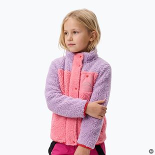 Дитяча флісова кофта KADVA RODVIK KDG рожевого кольору