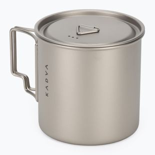 Туристичний кухоль KADVA titanium ultralight gray