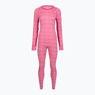 Комплект термобілизни жіночий Woolcano SET1109 Pink