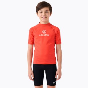 Футболка дитяча AQUASTIC Rimos UV 50+ UPF orange