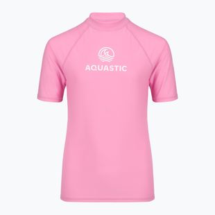Футболка дитяча AQUASTIC Rimos UV 50+ UPF pink
