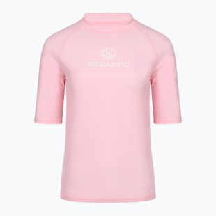 Футболка жіноча AQUASTIC Rimos WMNS UV 50+ UPF pink