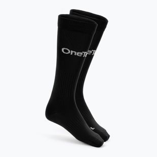 Футбольні шкарпетки OneTeam Precision football socks set 2-pack black
