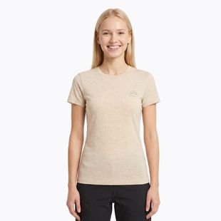 Футболка трекінгова жіноча KADVA Merivra merino beige