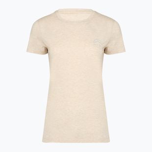 Футболка трекінгова жіноча KADVA Merivra merino beige