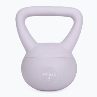 Kettlebell SOFT XTREXO 4 кг фіолетовий
