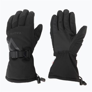 Чоловічі лижні рукавички KADVA Mountain Flow 3M Thinsulate чорний