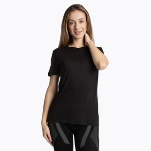 Жіноча термофутболка WOOLCANO Merino TEE0547 чорна