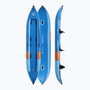Байдарка надувна тримісна AQUASTIC Cortez 15'7" hybrid blue